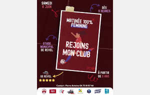 MATINรE 100% FรMININE LE 8 JUIN ร LโUS REVEL !