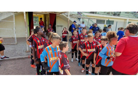 L'ECOLE DE FOOTBALL AU CENTRE DES INTERETS