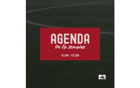 PROGRAMME DE LA SEMAINE
