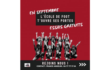 PORTES OUVERTES ÉCOLE DE FOOT 