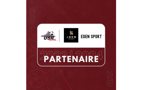 EDEN SPORT NOUVEAU PARTENAIRE DE L'USR