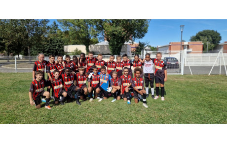 PLATEAU AMICAL DES U12A ET U12B À CARBONNE