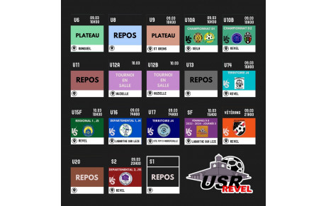 AGENDA DU WEEK-END 08.03 / 10.03 